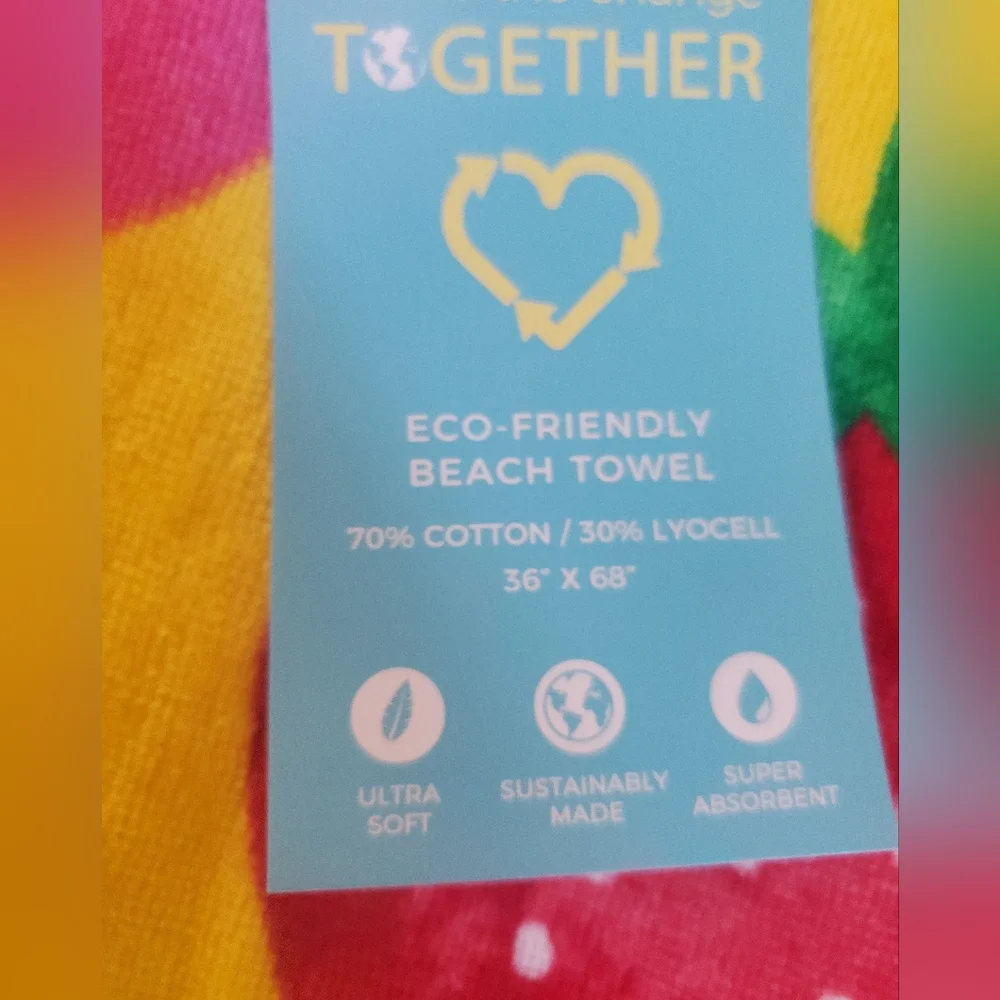 Fun Strawberry Beach Towel-NWT